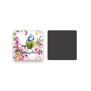9 x 9cm Lenticular Printing Services Flowers & Birds 3d Lenticular Coasters With