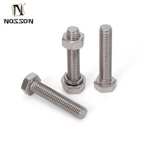 Brass Finish Stainless Steel Fasteners Set Nuts and Bolts for M3 M4 M5 M6 M8 M10
