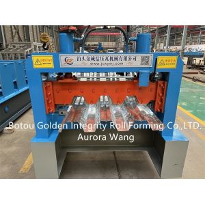 JCX Floor Decking Roll Forming Machine PLC Detla Control System