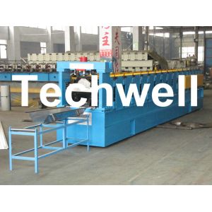 K-Span Arch Roof Roll Forming Machine For 0.8 - 1.5mm Thickness Large Span Roof