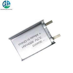 304060 Lithium Polymer Battery Pack 3.7v 800mah