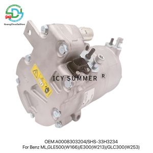 A0008303204 SHS-33H3234 Hybrid Compressor For Benz ML GLE500 W166 E300 W213