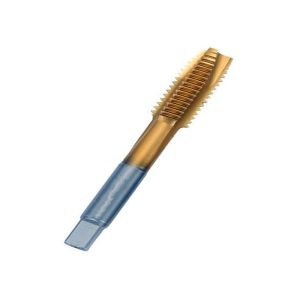 ISO529 67HRC Tin Coated Spiral Point HSS Machine Taps