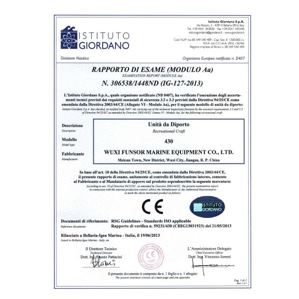 EU CE approved Foldable Inflatable Boat with motor for fishing