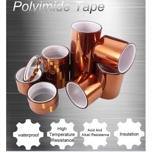 High Mechanical Strength Polyimide Adhesive Tape 25um 60um