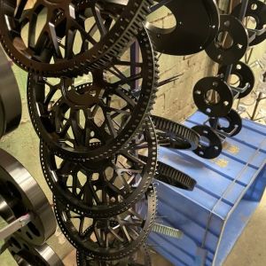 Precision Aluminium Transmission Wheel CNC Machined Bicycle Wheel For Modificati