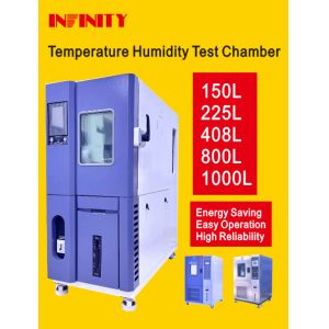 China Safe Coolants Programmable Constant Temperature Humidity Test Chamber IE10A1 1000L on sale