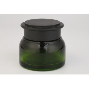 Round 30g 50g Skincare Packaging Cream Jar with Plastic Cap Cream Bottles
