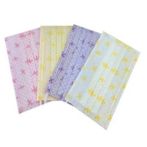 China Hypoallergenic Kids Disposable Mask , Breathable Kids Hospital Mask Elastic Earloop on sale