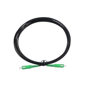 SC/APC - SC/APC Simplex SX SM Optical Fiber Drop Cable With PVC LSZH Jacket