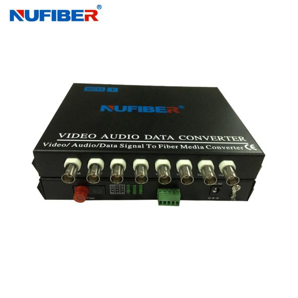 16BNC Fiber Video Converter Transmitter For CCTV NF-16V-T/R-F20