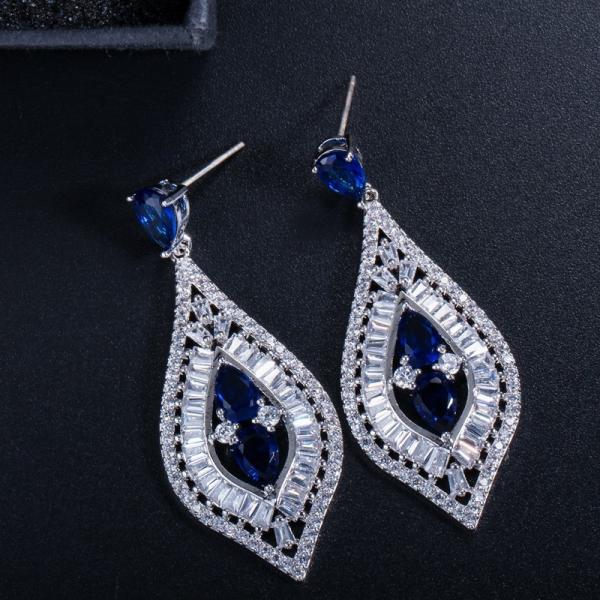 New Designer Stunning Cubic Zirconia Earring Crystal Earring Women Earrings Jewelry Set