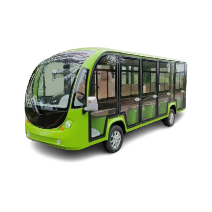 Quality Green Color Electric Power Mini Sightseeing Bus Export USA And Europe wholesale