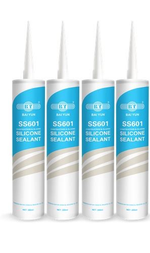 Quality 300ml External Wall Caulking Silicone Sealant Four Language Package wholesale