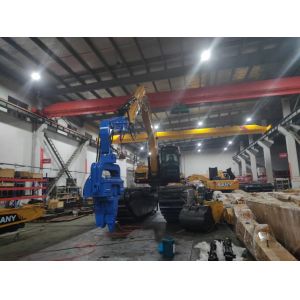15m Pile Heavy Vibro Hammer Dependable Structure Huge Stimulating Force