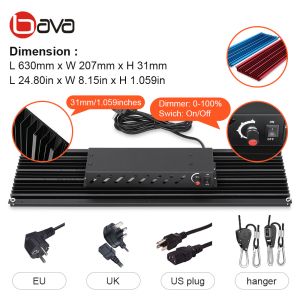 Bavagreen 660nm IP20 LM301H LED Grow Light Qb288 240W Pre Assembled