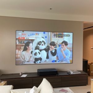 UST Fixed Frame Screen 4k PET Crystal Projector Screen 120 Inch