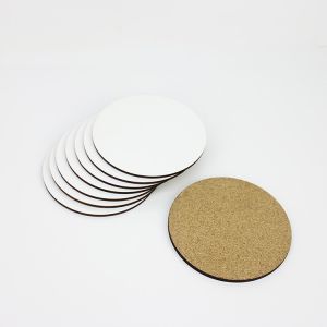 Hot Selling Diameter 90/95/100mm Sublimation MDF Blank Coaster or Customized