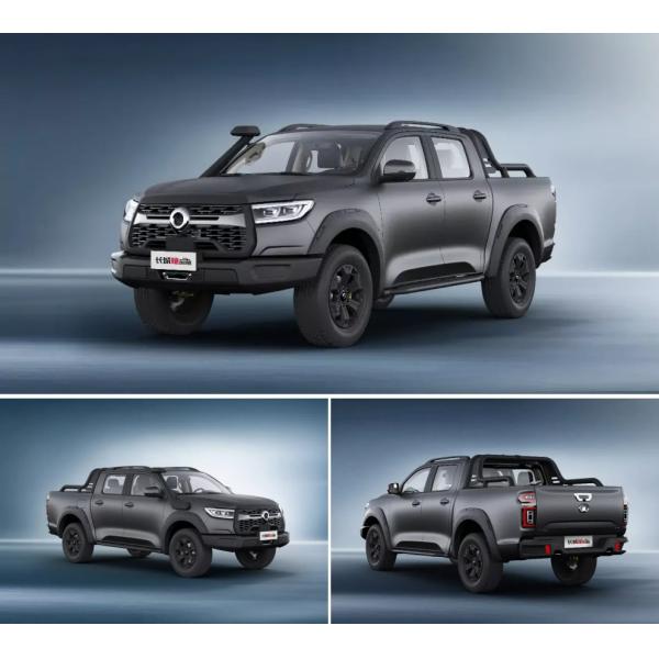 4 Wheel 5 Seats EV Pickup Truck Great Wall Poer Big Car 2023 Model For Transportation