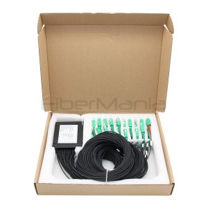 Pre-Connectorized 1×64 PLC Splitter for FTTH – Ruggedized Cassette Optical