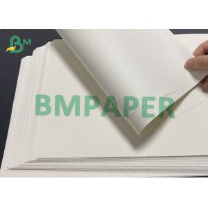 High Bulky Paper white Uncoated 65gsm 0.12mm Thickness 31" 35" 43" 47" Width