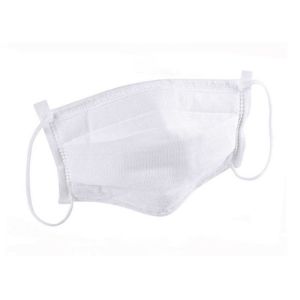 White Color Disposable Earloop Face Mask Superfine Fiber Material Anti Pollution