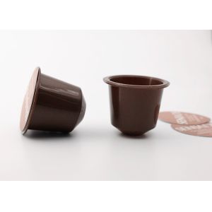 BPA Free Empty Cannikin Type Coffee Pod Capsules For Nespresso / Gusto In 7g