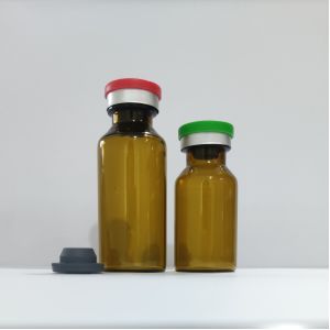 vitraj fioloj kosmetika vitro botelo 20R klara tubular vial floto injekto botelo