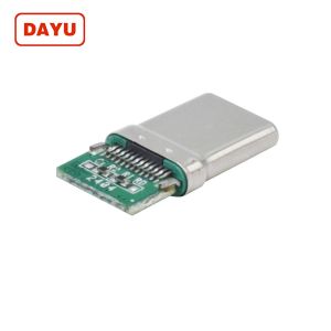Fast Charging Usb C Connector , 24 PIN Usb 3.1 Type C Connector