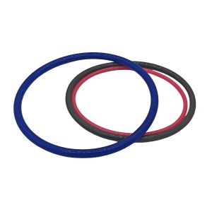 Various Industrial big and small orange blue black colorful silicone rubber o