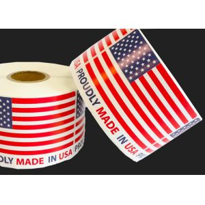 Waterproof Custom Shipping Labels 500 Labels / Roll Printer Label Sticker