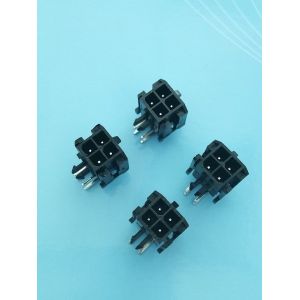 Right Angle Waterproof car electrical connectors DIP Wafer Automotive Wire