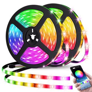 App Control 5V 2835 USB Flexible 5050 RGB Strip Ribbon Diode For Festival