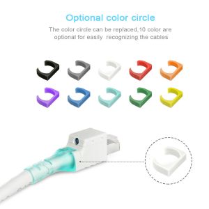 RJ45 Patch Cord CAT6A FTP 26AWG Stranded BC PVC Sheath with Pull Rod