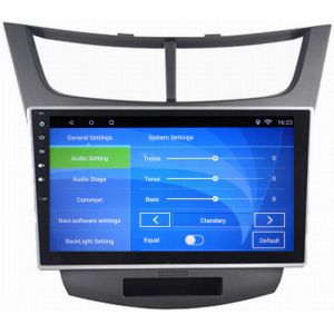 Ouchuangbo car radio multi media stereo android 6.0 for Chevrolet Sail with 3g