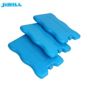 China 200ML Wave Shape Cool Bag Ice Packs Reusable Ice Gel Bricks For Cooler Bags on sale