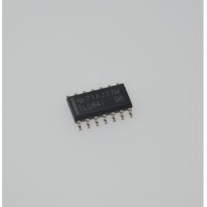 TL084IDR Quad JFET Op Amp 4MHz Bandwidth 13V/μs Slew Rate ±18V Supply 3pA Input