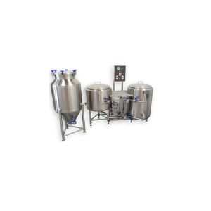 Cheap 150L Stainless Steel Pilot Brewing Equipment 100% TIG Welding Tri Clamp Connections for sale