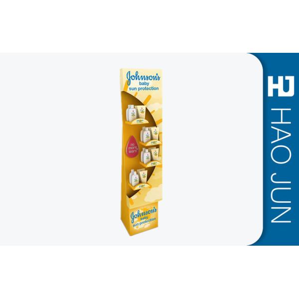 Heavy Duty Shampoo Cardboard Display Racks , Custom Cardboard Floor Displays