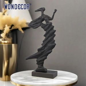 Small Indoor Abstract Metal Art Ornaments And Bronze Sculptures Of People