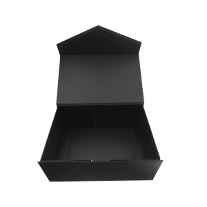 Custom Rigid Collapsible Gift Box Packaging Foldable Magnetic Box Flap Open