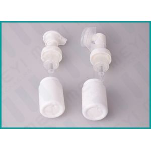 30 ML Round White Foam Soap Pump Bottle With Brush Head For Shaving Liquid