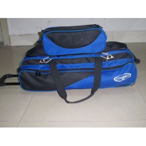 Cheap Customized Bowling Bag With Wheels 3balls for sale