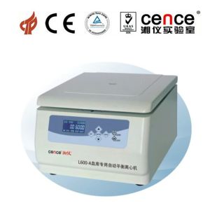 China Laboratory L600-A Table Top Blood Bank Centrifuge 5000r/Min