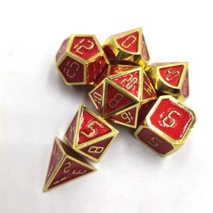 Time Digital Solid Metal Dice Dragon And Dungeon DND RPG COC