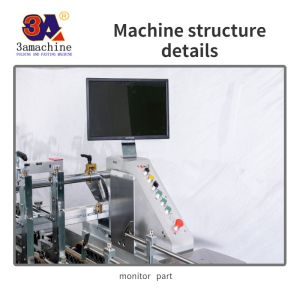 Long Lamp Box Automatic Folder Gluer with 12*0.9*1.3m Size and Easy Operation