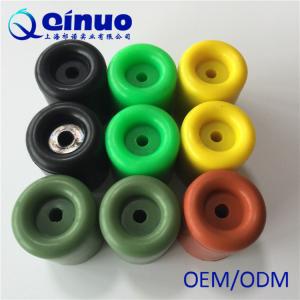China Shanghai Qinuo Manufacture 20x10mm Silicone Molded Door Stop Rubber on sale