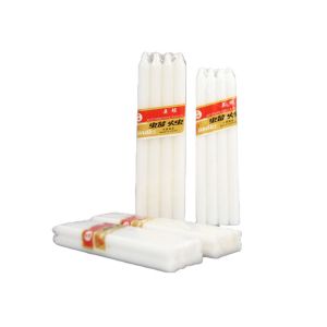 Stick Taper Church Prayer Custom Religious Candle 30cm White