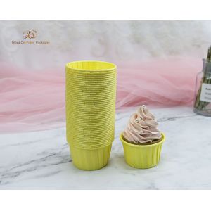 LFGB Mini Baking Muffin Cups Grease Proof Cupcake Liners For Wedding Party