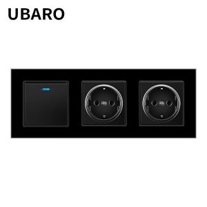 350g/Pcs Antique Plug Sockets 50Hz 60Hz Push Switch Power Outlet Combine